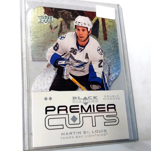 Martin St. Louis Black Diamond Premiere Cuts Hockey 2008/09 NHL Team: Lightning - Picture 1 of 2
